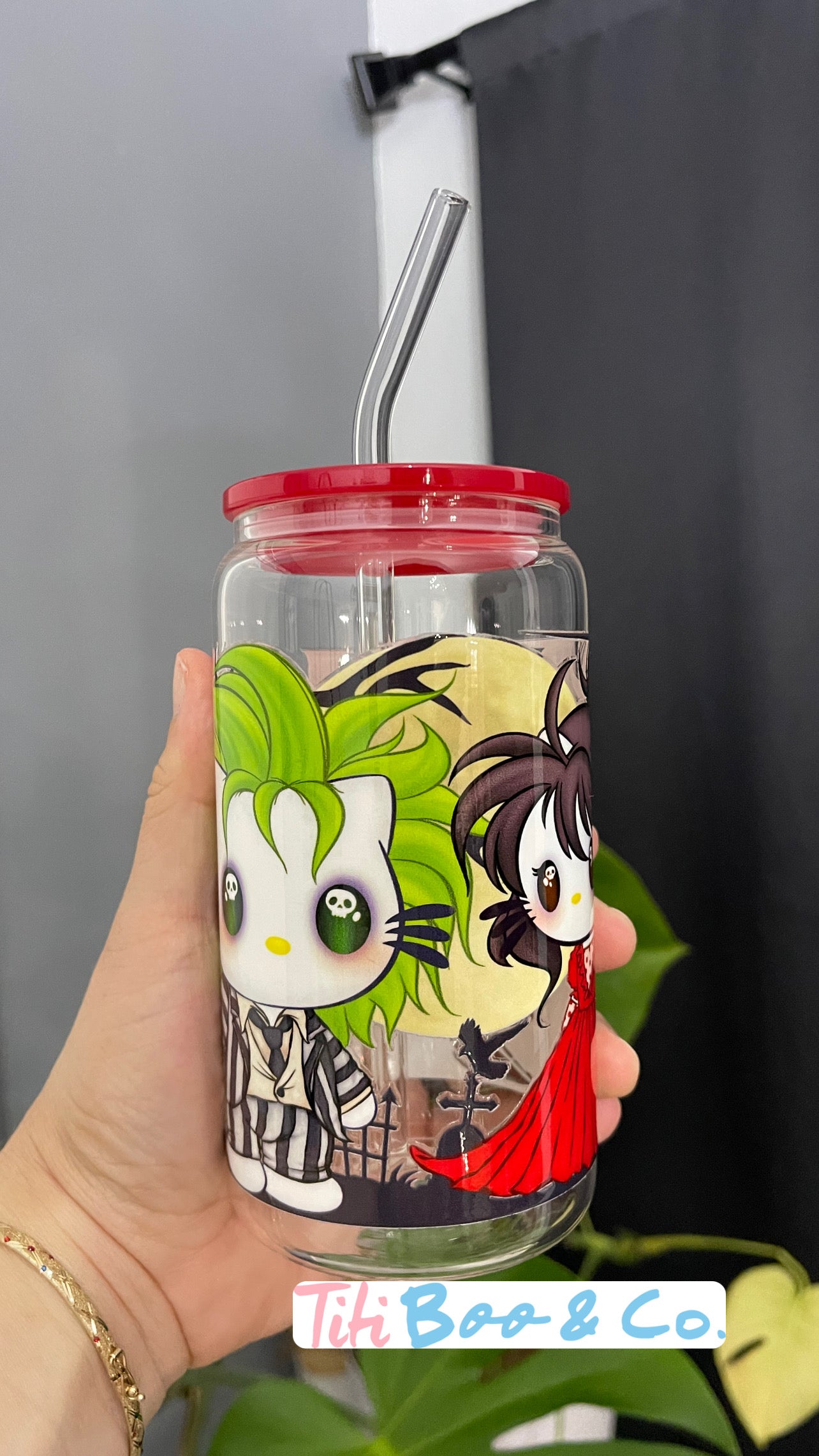 Hello Kitty BeetleJuice 16oz Cup